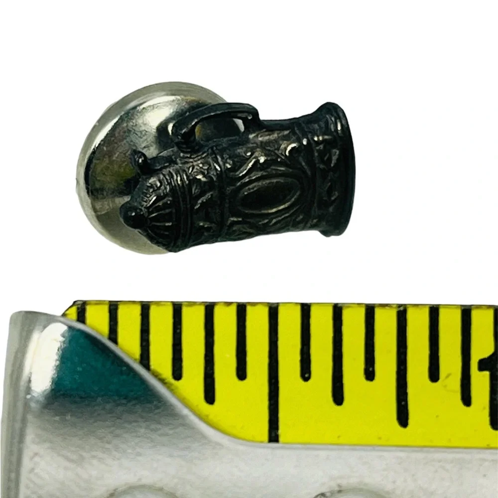Vintage Beer Stein Pin Lapel Small Pewter?